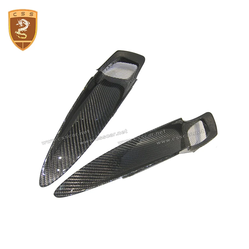 

For McLaren 720s dry carbon fiber rear air intake trims cover scoop rear air intake