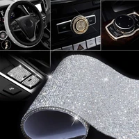 self adhesive bling crystal stone diamond rhinestone sheet carphonehair dryer stickers sliver