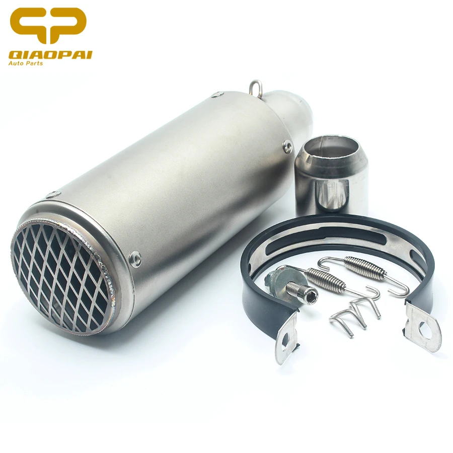 Универсальная мотоциклетная выхлопная труба 51 мм 60 Модифицированная без