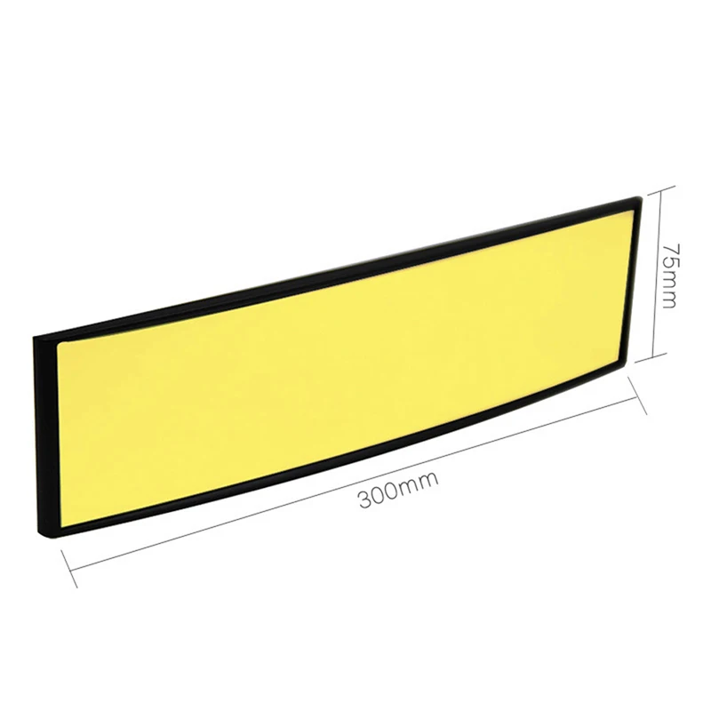 

Universal Auto Rear View Mirror Anti-glare Wide-angle Surface Blue Mirror