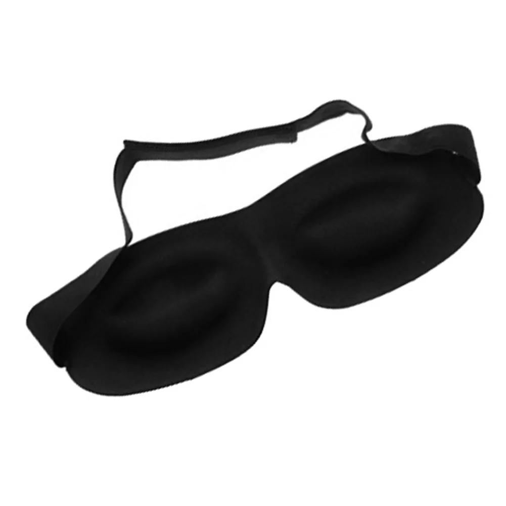 Супер мягкая Регулируемая маска для глаз из полиэстера 3D Контурная путешествие