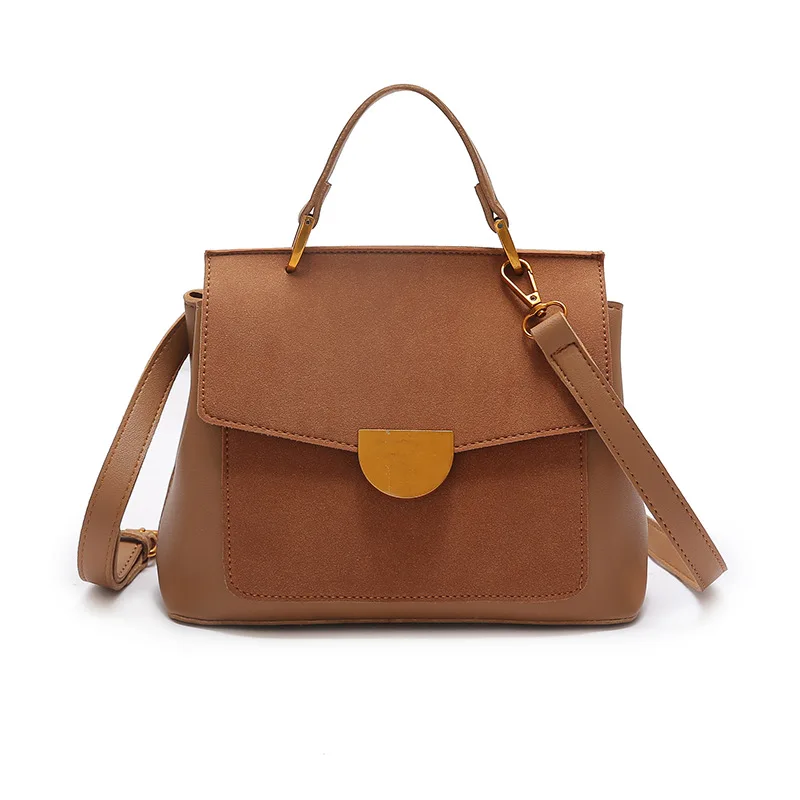 

Female 2020 autumn new fashion solid color trend casual all-match messenger handbag