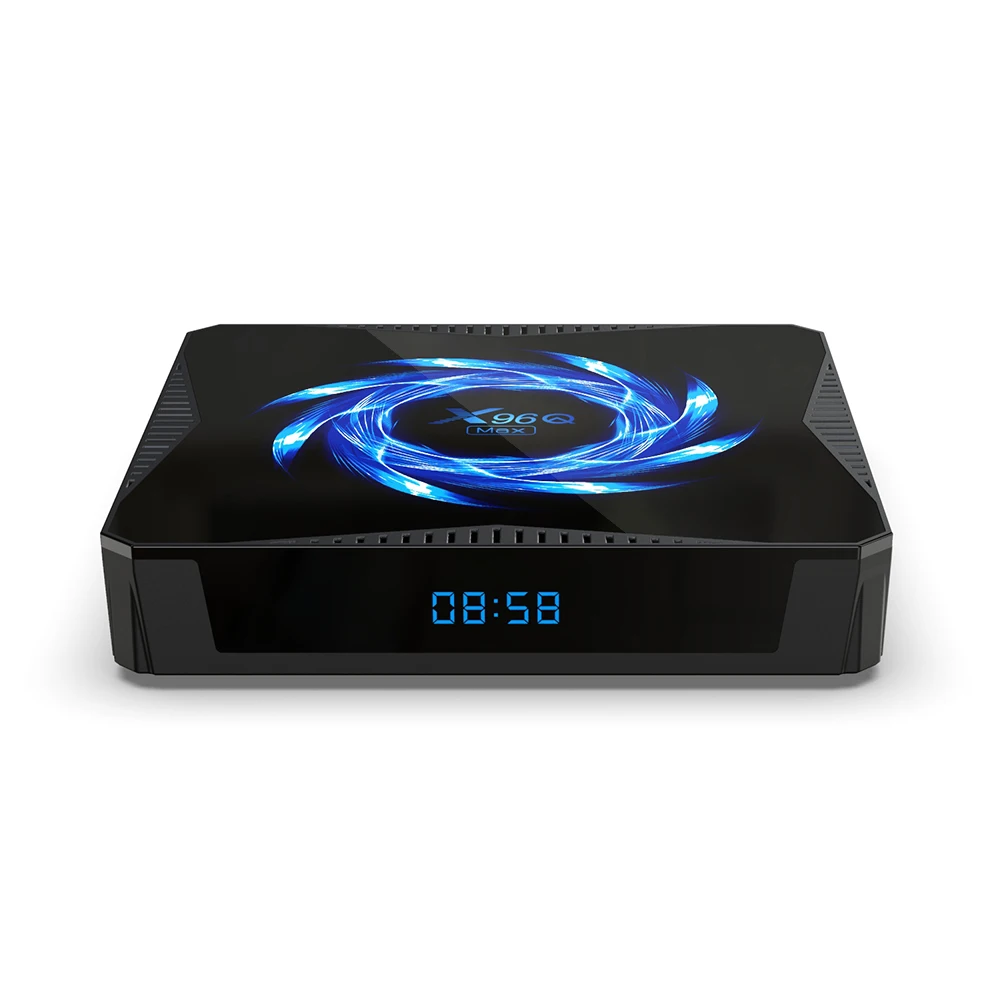 X96Q MAX смарт приставка для ТВ Allwinner H616 Android 10 0 4 Гб оперативной памяти 32 встроенной 2