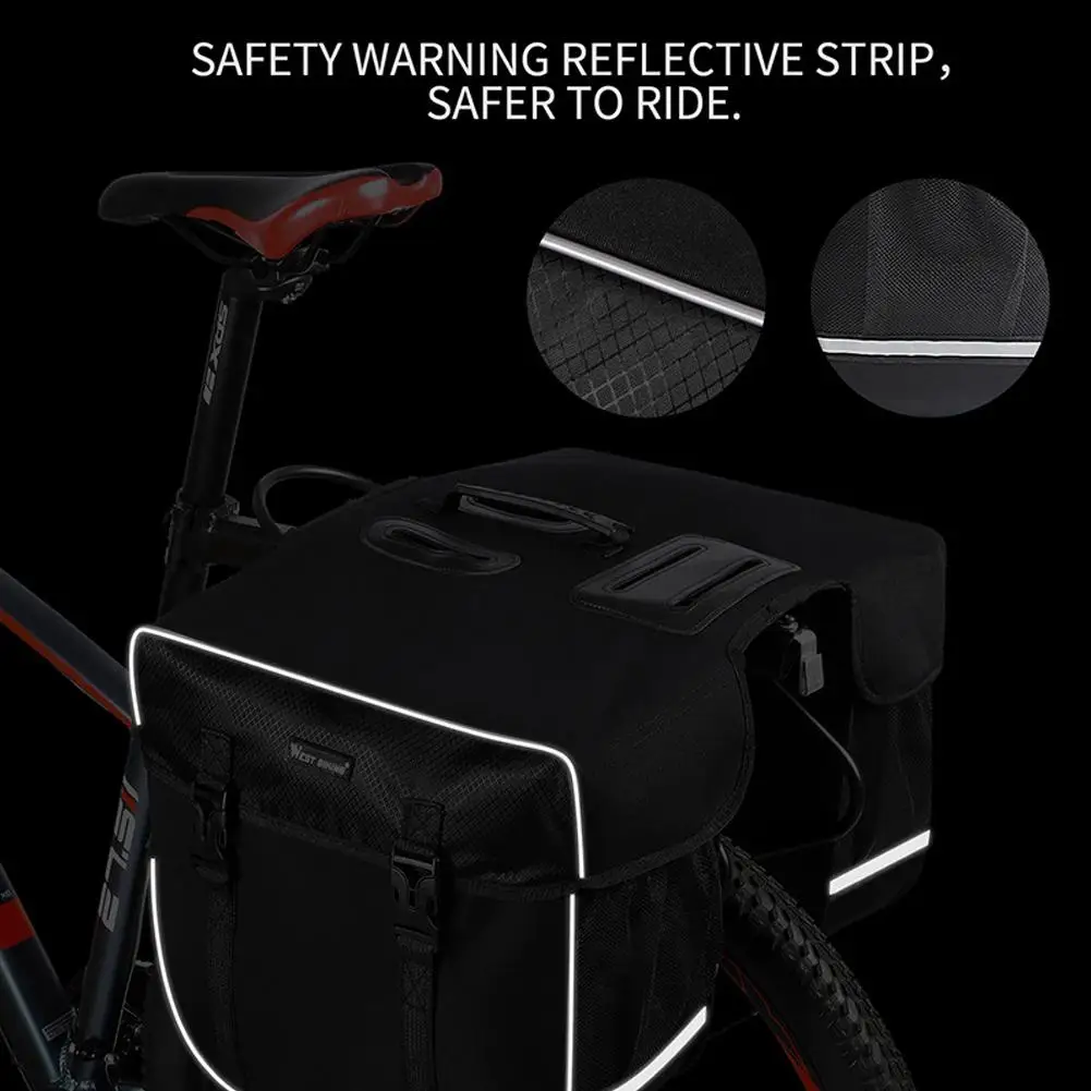

Bicycle Riding Rear Seat Bag Bike Frame Bag Rainproof Detachable Mountain Bike Camel Bag With Rain Cover Riding Equipment