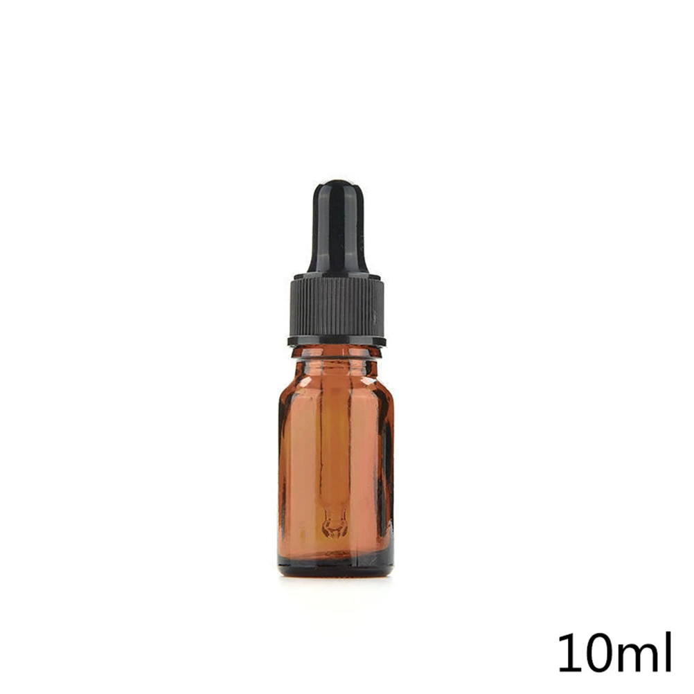 

10ML Amber Glass Liquid Reagent Pipette Bottle Eye Dropper for storing chemistry laboratory chemicals perfumes and colognes