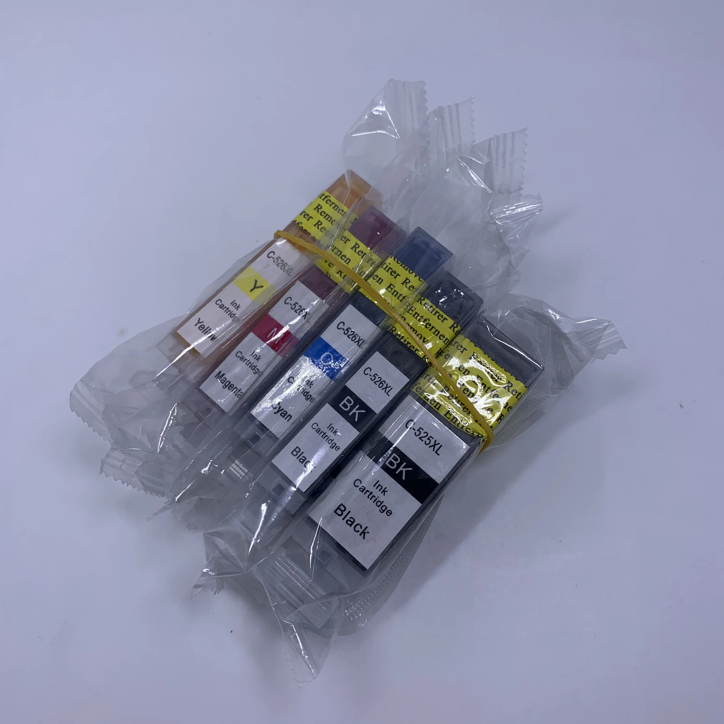 

YOTAT 5pcs Compatible ink cartridge PGI-525 CLI-526 for Canon PIXMA IP4850/IP4950/MG5150/MG5250/MG5350/PIXMA MG6150/MG8150/MX884