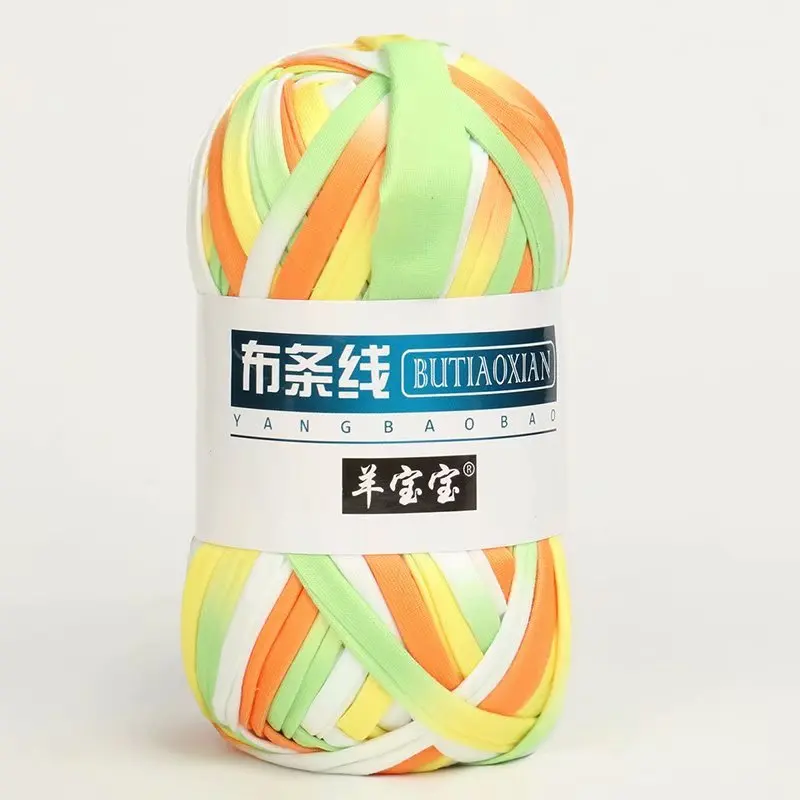 100 граммовая цветная трикотажная ткань сделай сам ковры пряжа из акрилового