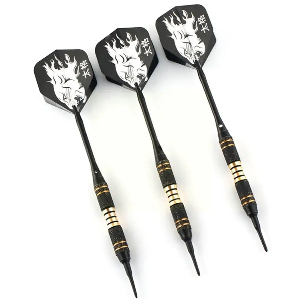 

3pcs/set Safety Soft Dart Professional Indoor Soft Tip Darts Set For Indoor Electronic Dartboard Games Safety Soft Dart
