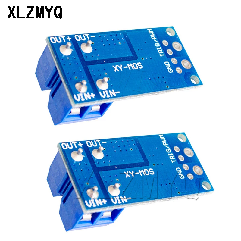 

100pcs 15A 400W MOS DC 5V-36V PWM Regulator Control Panel Motor control board FET Trigger Switch Drive Module Diy Kits