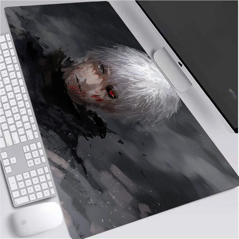 

Anime Tokyo Ghoul Mouse Pad Large Game Anti-slip Mat Anime Cartoon Game Mouse Pad Big Keyboard PC Player Desk Computer Pad Gift