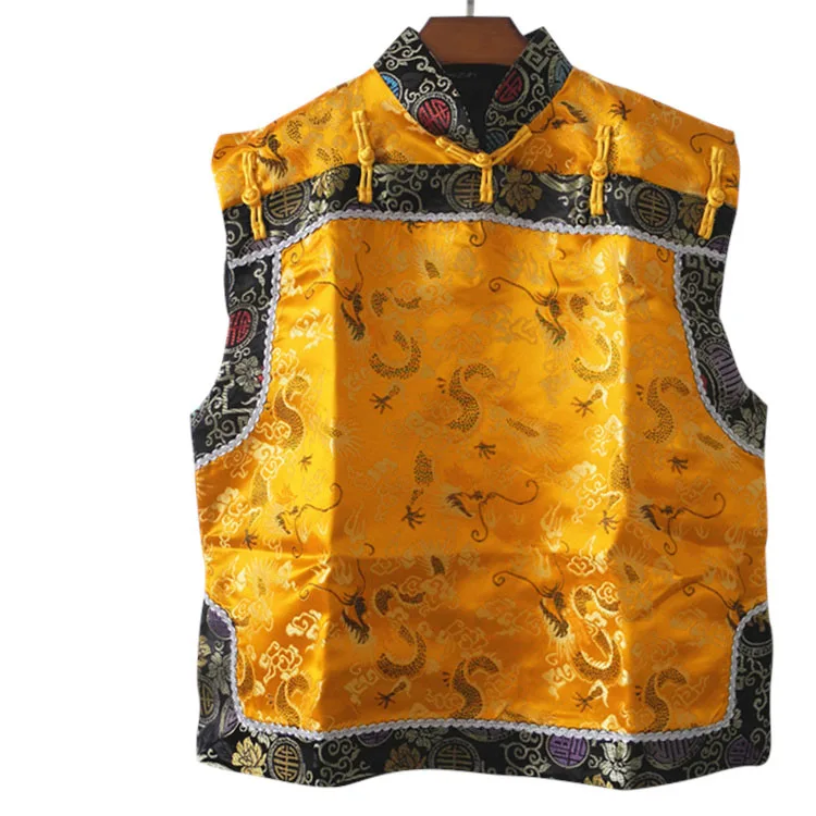 Китайский Новый год традиционные костюмы Тан мужской жилет с вышивкой Древний