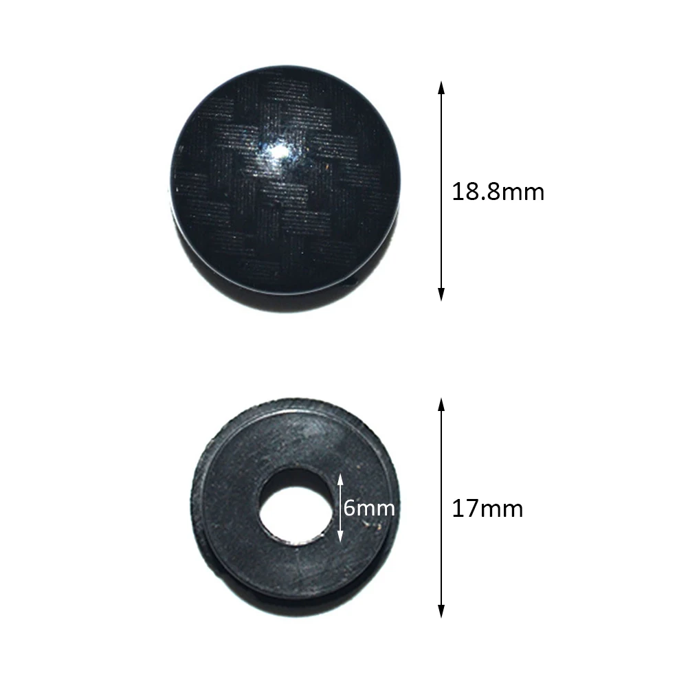 

8Pcs/Set Carbon Fiber Type Plastic License Plate Frame Fixed Screw Fittings