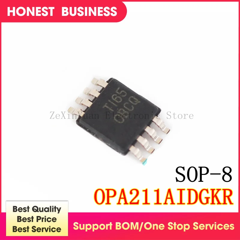 

Рабочий Усилитель OPA211AIDGKR, OPA211AIDGK, MSOP8, OPA211AI, OPA211, OBCQ, IC, 2 шт.-10 шт.