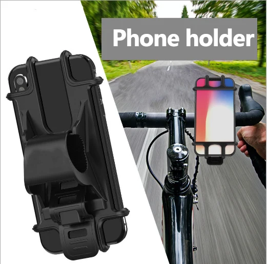 

Универсальный держатель для велосипеда, силиконовый держатель для Руля Мотоцикла, велосипеда, подставка, кронштейн, держатель телефона для...