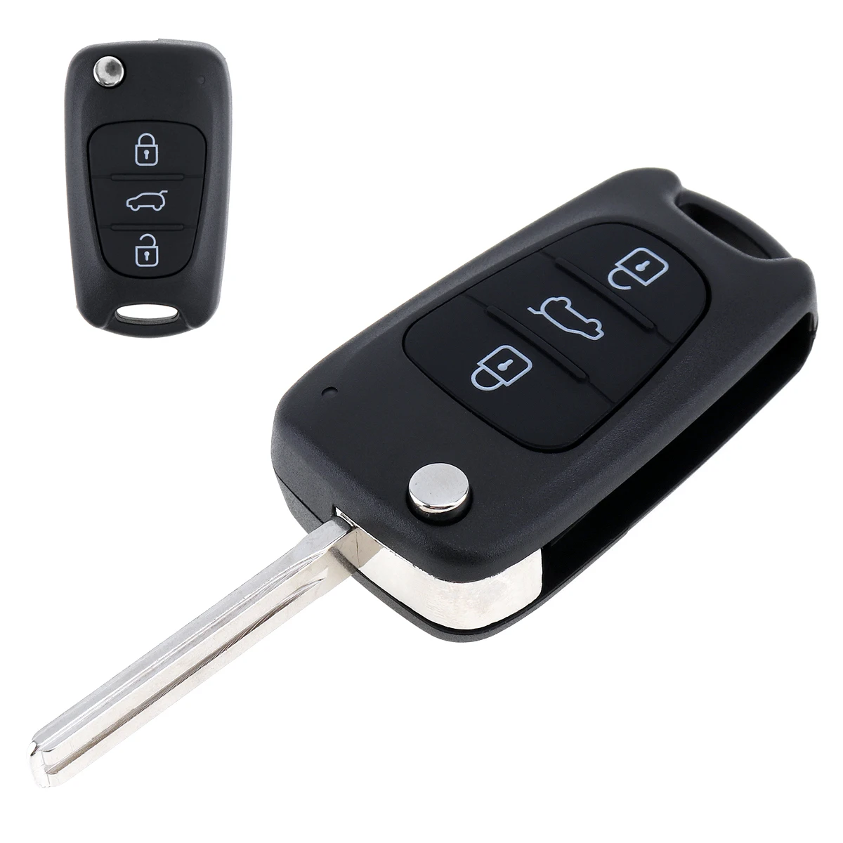 Черное лезвие без вырезания 3 кнопки пульт дистанционного управления