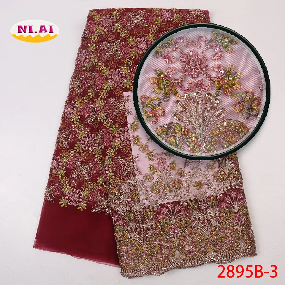 Новейшая африканская кружевная ткань кружевные платья ручной работы роскошная