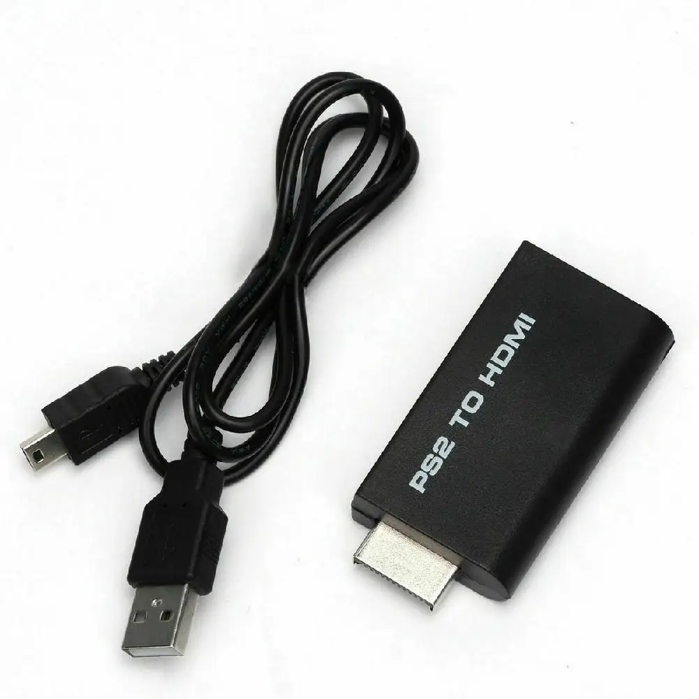 Переходник PS2 в HDMI-совместимый с аудио и видео адаптер AV совместимый Sony PlayStation 2