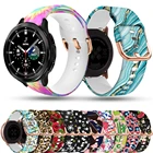 Ремешок силиконовый для Samsung Galaxy Watch 4 40 44 ммClassic 42 46 мм
