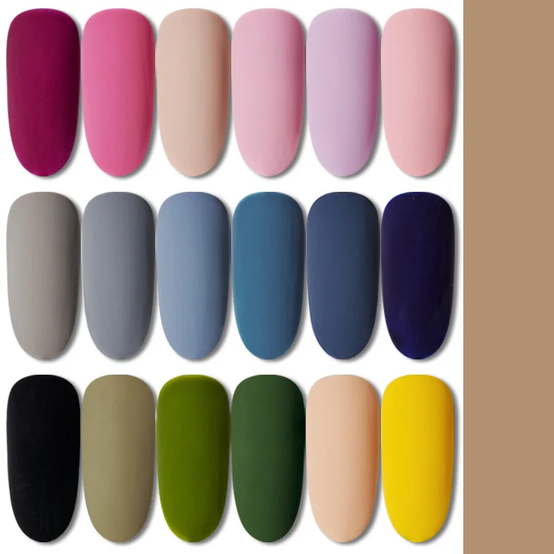 

Removable Phototherapy Nail Polish Environmentally Friendly Materials DIY Popular Matte Effect Nail Polish Art Decorations