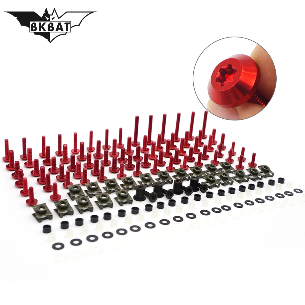 Набор винтов для мотоцикла коробка гайки Ремонтный инструмент honda shadow 125 600 750 cbr900