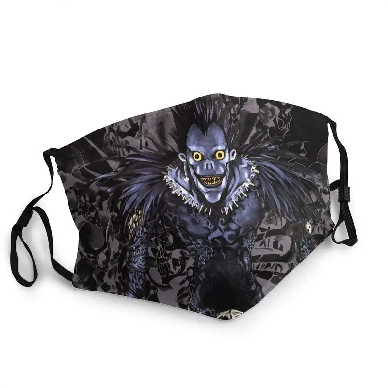 

Cool Death Note Ryuk Mouth Face Mask Men Women Anti Haze Dust Anime Manga Mask Protection Cover Breathable Respirator Muffle