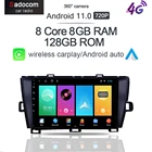 720P Carplay Android 11 8G + 128G автомобильный dvd-плеер для Toyota Prius 2009 2010 2011 2012 2013 2014 2015 Navi GPS 4G LTE стерео радио