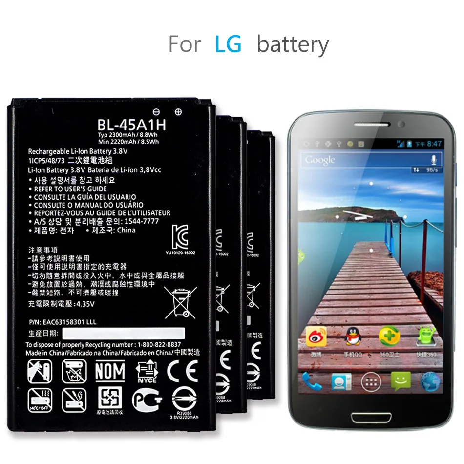 BL 45A1H 45F1F 46G1F 46ZH 49JH T36 Батарея для LG K4 K7 K8 K10 K20 K30 2016 2017 2018 плюс F670L MS210 K425