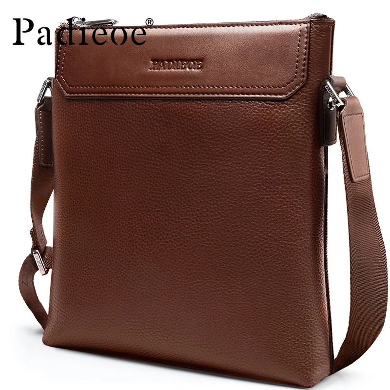 

Padieoe crossbody bags for men leather shoulder bags satchel bag sling bag purses fashion vintage