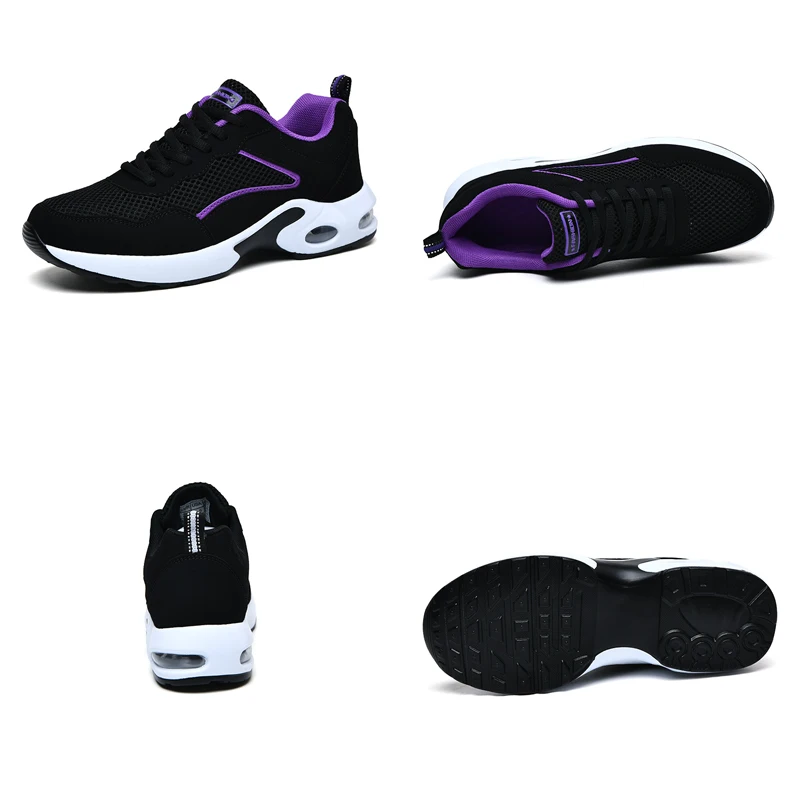 2021 New Summer Mesh Women's Vulcanize Shoes 42 Light Casual Women's Sneakers 41 Big Size Outdoor Walking Women's Flat Shoes