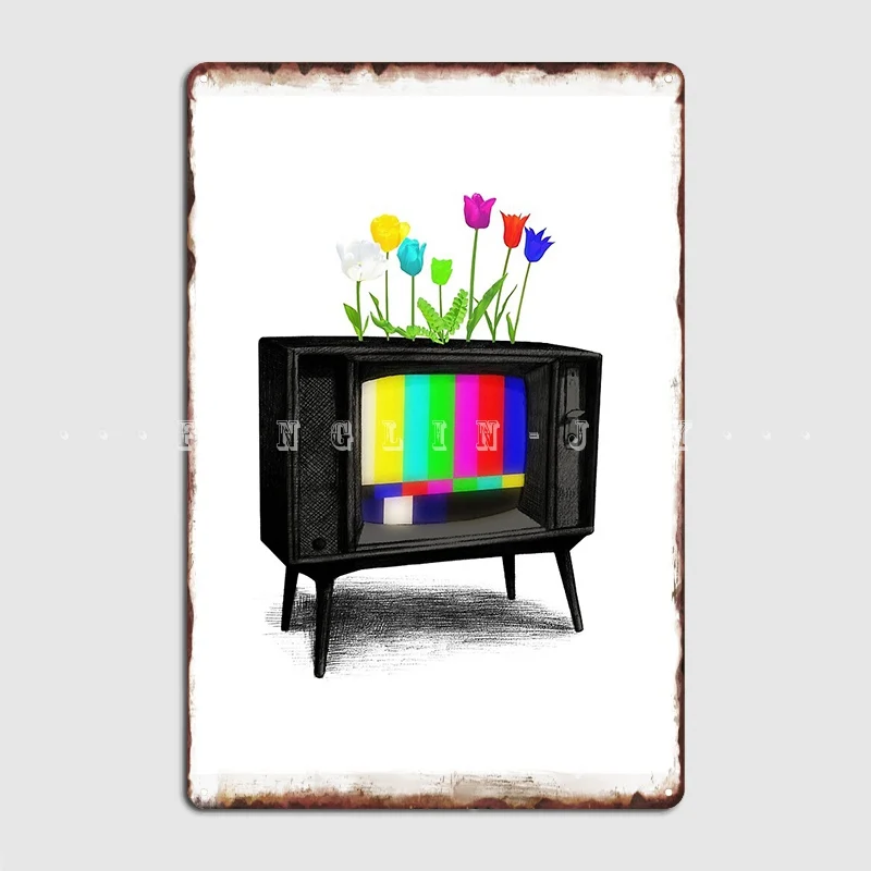 

Test Garden Poster Metal Plaque Cinema Living Room Club Bar Customize Garage Decoration Tin Sign Poster