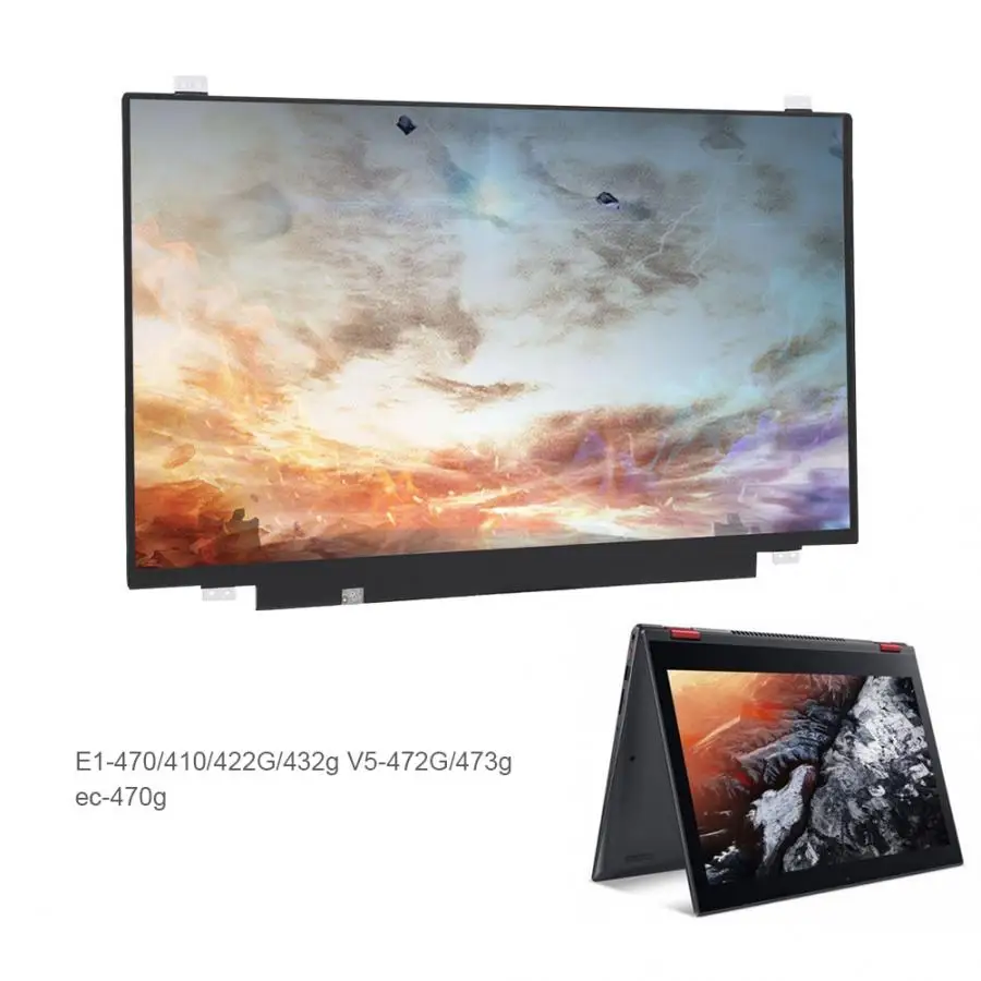 Для ноутбука acer E1 470/410/422G/432G V5 472G/473G 14 0 дюймов светодиодный ЖК экран 1366x768 EDP