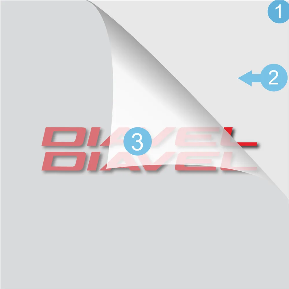 

New Motorcycle Reflective Fuel Wheels Fairing Portable Luggage Helmet Stickers Sign Decoration Decals For DUCATI DIAVEL diavel