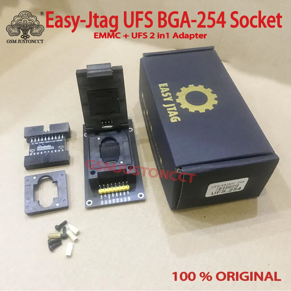 Новинка 2022 оригинальная розетка Easy-Jtag UFS адаптер EMMC 254 с детской системой |