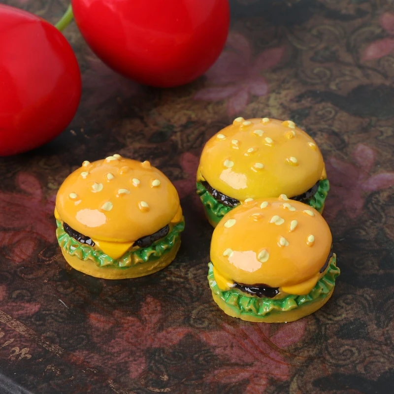 

1:12 Hamburger DIY Craft Miniature Food Dollhouse Accessory Decoration