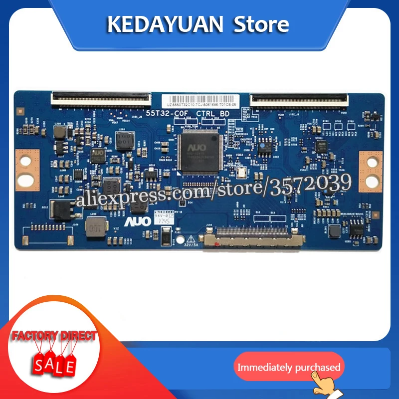 Бесплатная доставка для логической платы TCL 43C2 55T32 COF CTRL BD C0F|work|work workwork board |
