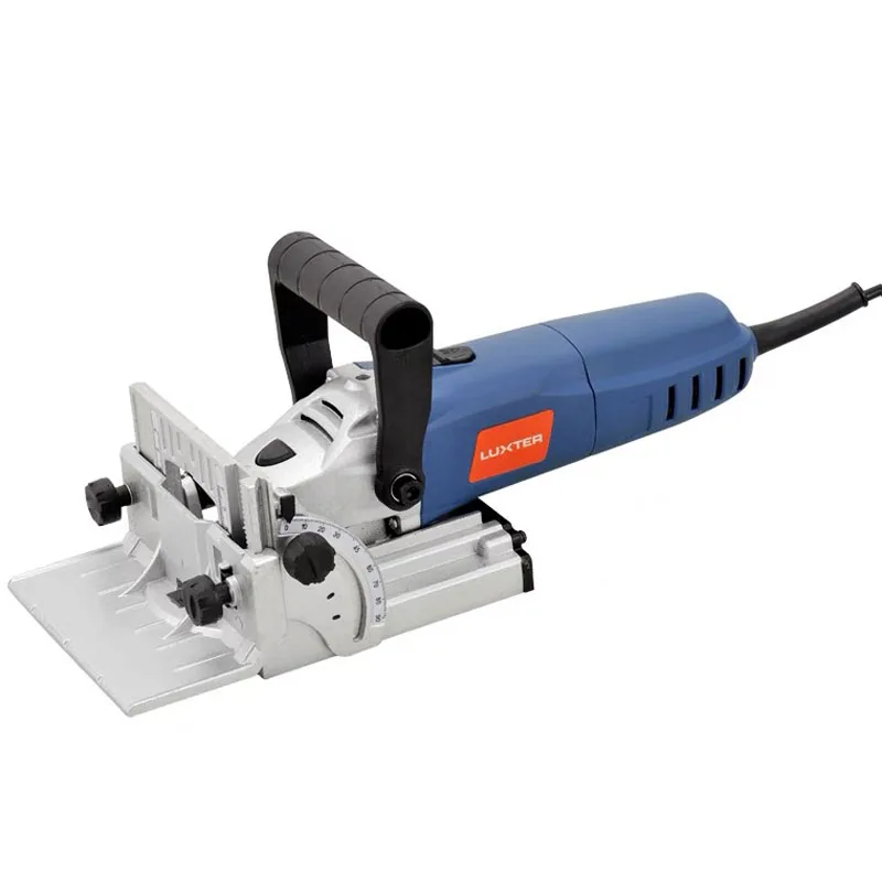 

900W Biscuit joiner Slotting Jointer Sewing Machine Woodworking Tenoner groove Machine Plate joiner.