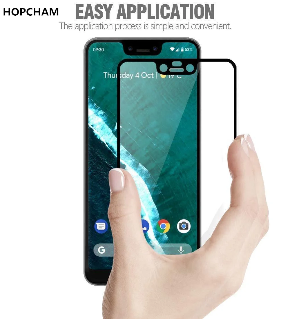 Закаленное стекло с полным покрытием для Google Pixel 4 XL 3 3a 2 2XL 3XL 3axL Защитная пленка