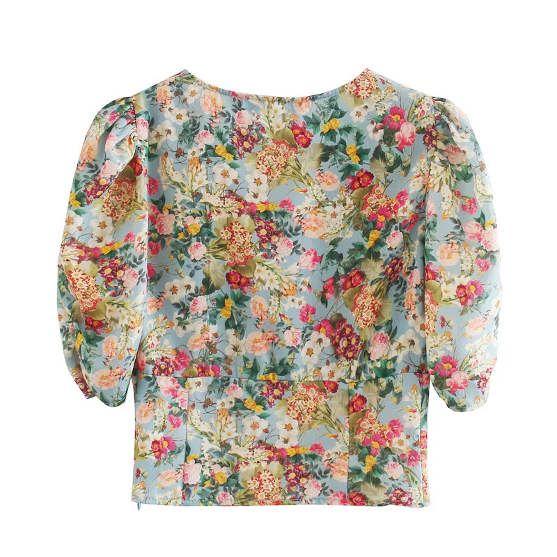 Модная женская летняя рубашка HH - 4294-2020 в европейском и американском вечерние Ле с