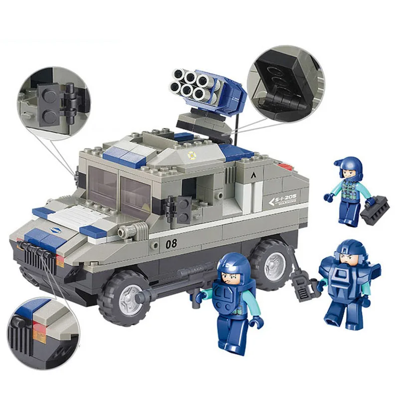 Армейский Военный просвечивающий бронированный военный четырехколесный привод