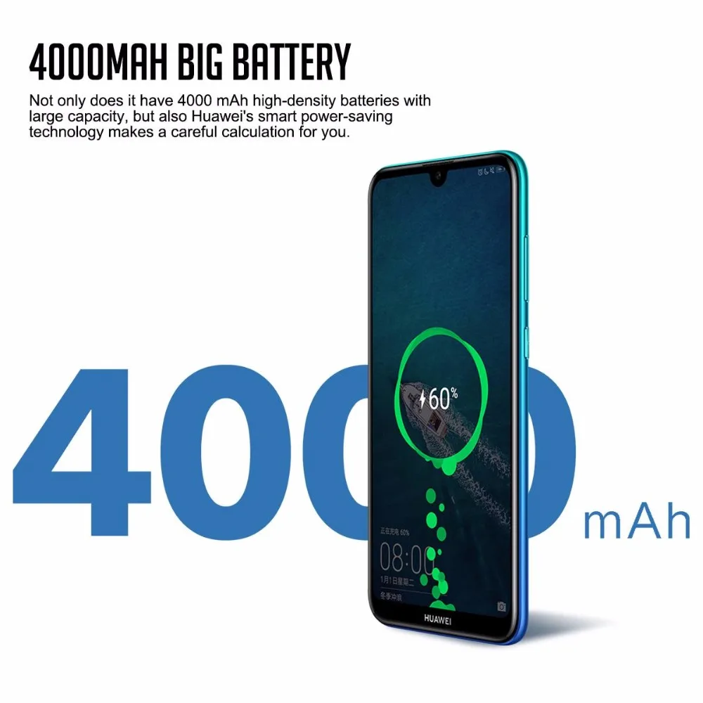 DHL, быстрая, HuaWei Y7 Pro, Enjoy 9, 4G, LTE, мобильный телефон, 6,26 дюймов, Android 8,1, четыре ядра, 4000 мА/ч, 4 Гб ram, 128 ГБ rom, Face ID