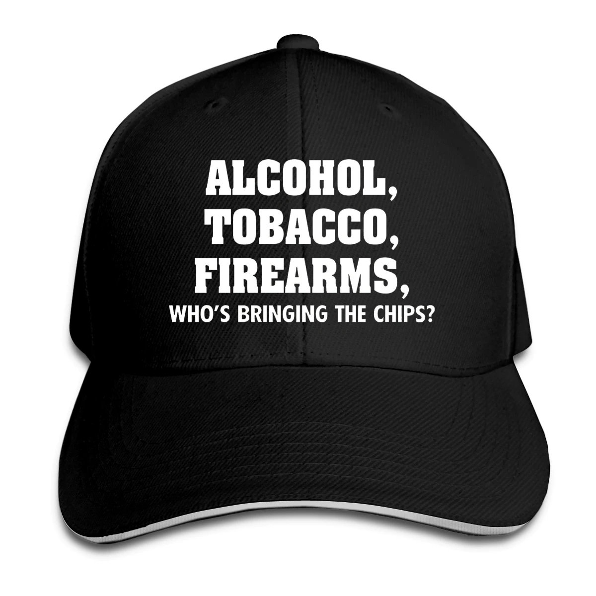 

Alcohol Tobacco Firearms Hat Baseball Cap for Men Women Fashion Adjustable Sun Hat