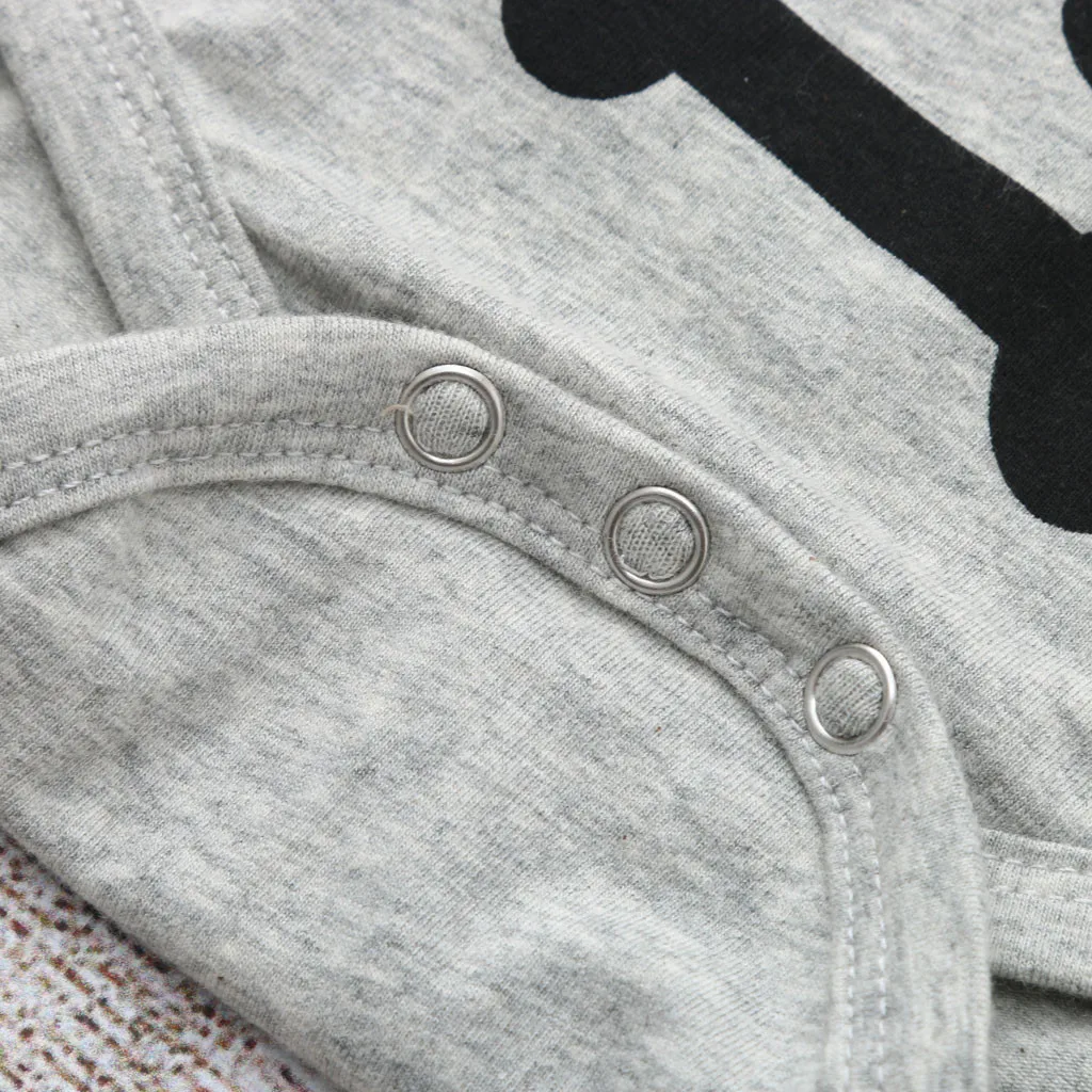 

Baby Jumpsuit Infant Baby Boys Girls Letter Print Jumpsuit Romper Bodysuit Clothes Fashion All-Match Romper Baby romper 2021 new