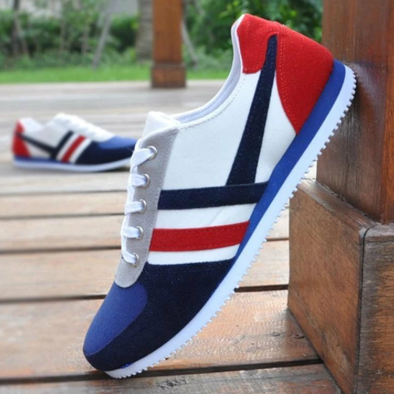 Мужская спортивная обувь новые модные прогулочные брендовые кроссовки холщовая