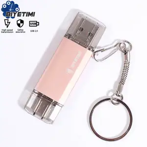 Usb Type-c флеш-накопитель Biyetimi 3,0, для телефона и компьютера, 16 ГБ, 32 ГБ, 64 ГБ, 128 ГБ, реальная емкость, otg U-флешка