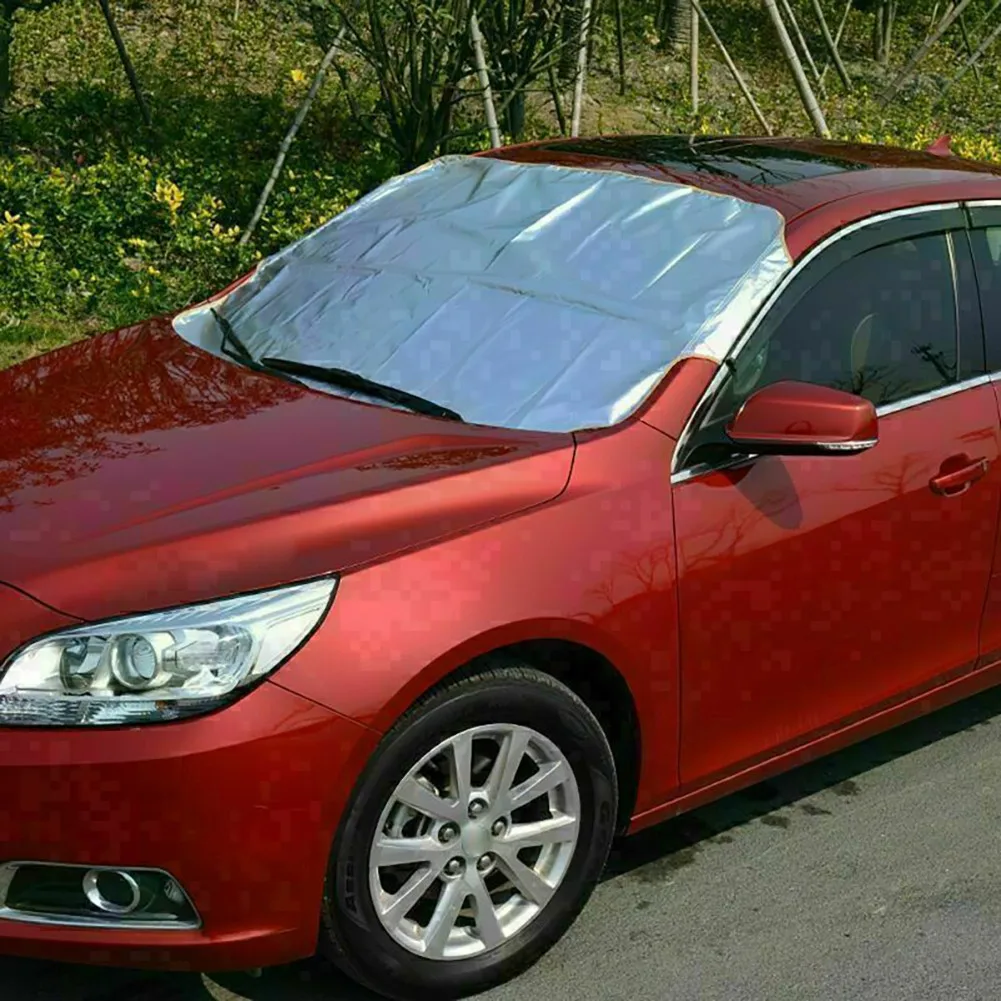 

1 Pc Car Windshield Cover 70cm X 150cm Car Foldable Front Protector Summer