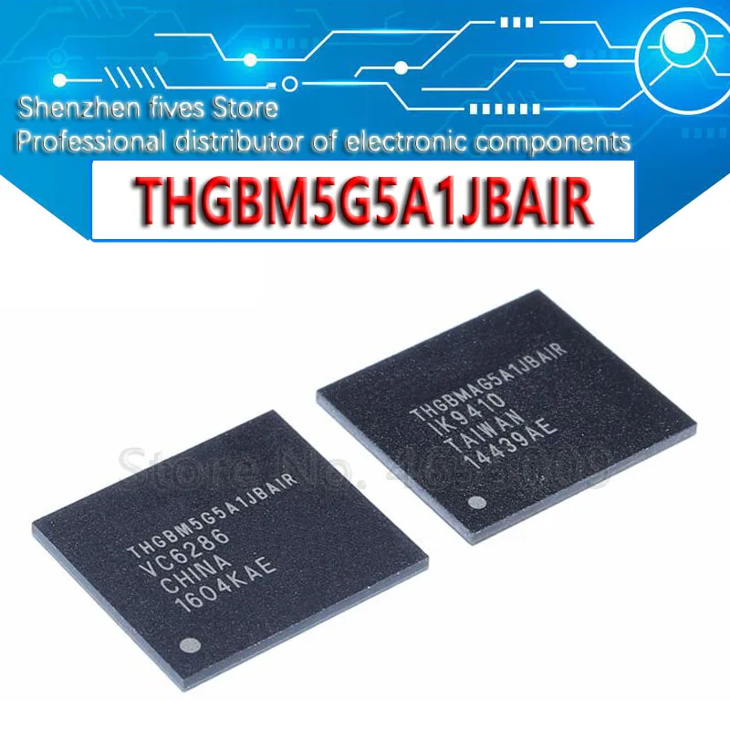 1 шт./лот THGBM5G5A1JBAIR THGBMAG5A1JBAIR 4G153BGA emmc LCD hard IC|Интегральные схемы| |