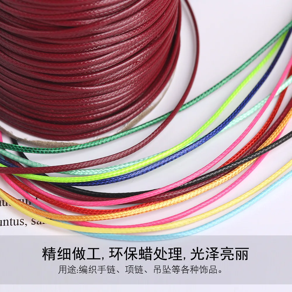 Экологический защитный Воск Веревка Diy Одежда ручной работы бусы плетение шнур