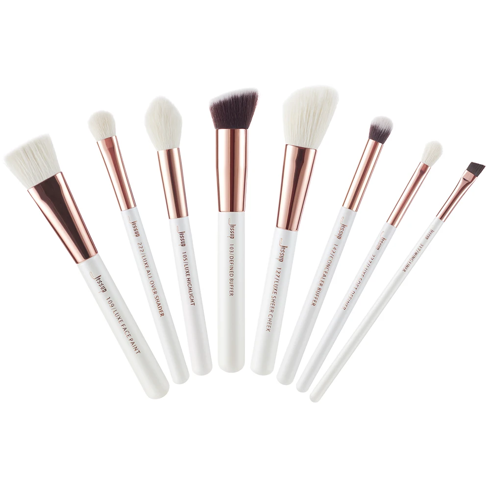 Набор кистей для макияжа Jessup набор 5 цветов|brush tool kit|brush 8pcsjessup brushes |