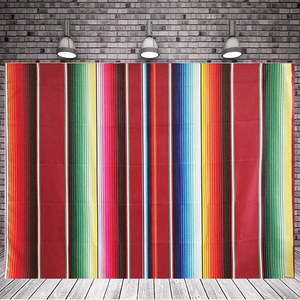 

Mexican Fiesta Theme Party Photography Backdrop Festival Banner Cinco De Mayo Party Decor Birthday Background Photo Booth Props