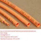 Термоусадочная трубка 2:1, кабель, электрическая трубка, оранжевый 1 - 50 мм